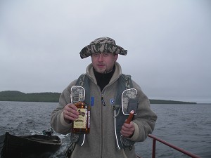 За приезд!